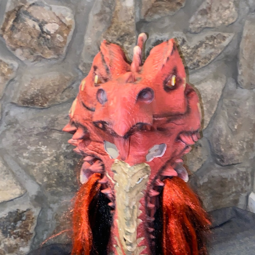 Red Dragon over the head mask. OS